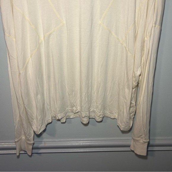 FP Movement By Free People White Runner Up Long Sleeve in Sail Size Small - Picture 4 of 10